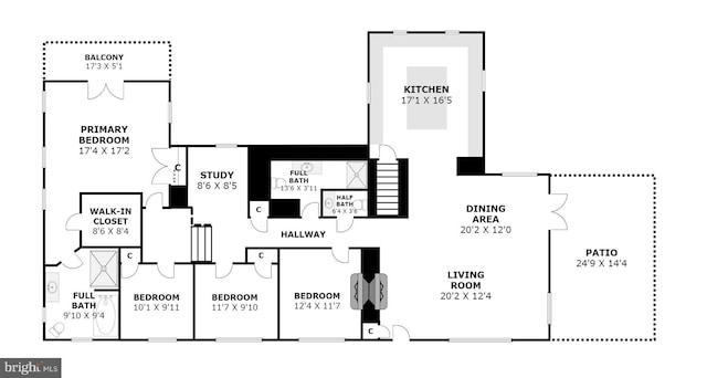 4604 Park Rd, Alexandria, VA 22312 - view of home floor plan