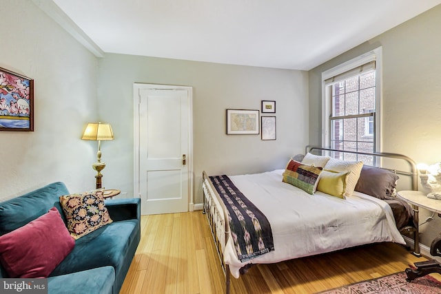 1441 Euclid St NW Unit 105, Washington, DC 20009 - bedroom with light wood-style flooring