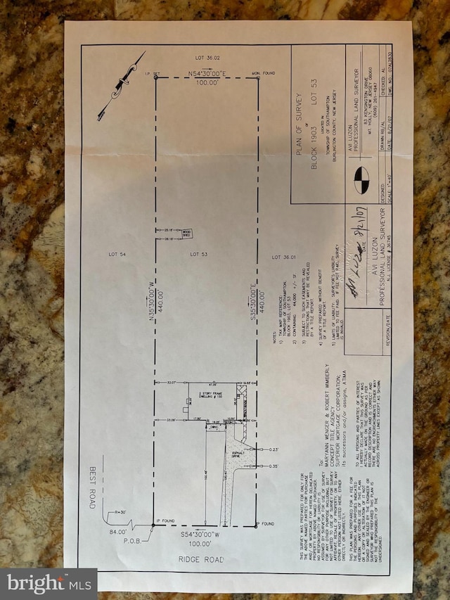 155 Ridge Rd, Southampton, NJ 08088 - view of property floor plan