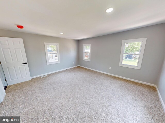 6 W Griffith St, Penns Grove, NJ 08069 - carpeted spare room featuring healthy amount of natural light, baseboards, and recessed lighting