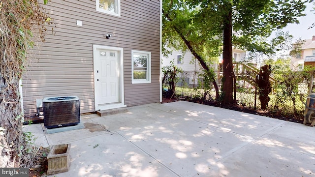 6 W Griffith St, Penns Grove, NJ 08069 - view of patio / terrace with central AC unit