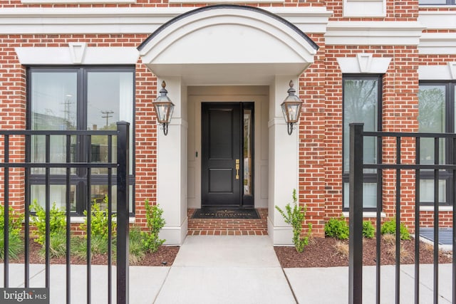 1632 Chain Bridge Rd, Mclean, VA 22101 - entrance to property with brick siding