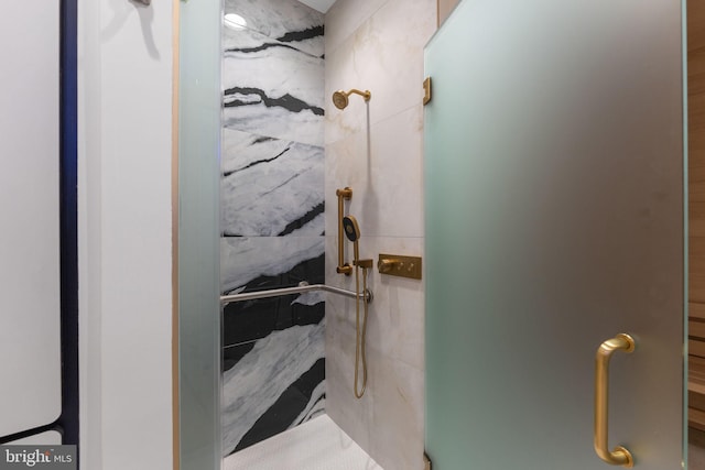 1632 Chain Bridge Rd, Mclean, VA 22101 - bathroom with a stall shower