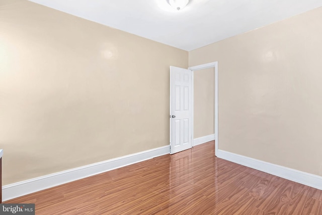 159 W Palmer St, Philadelphia, PA 19122 - empty room featuring baseboards and wood finished floors