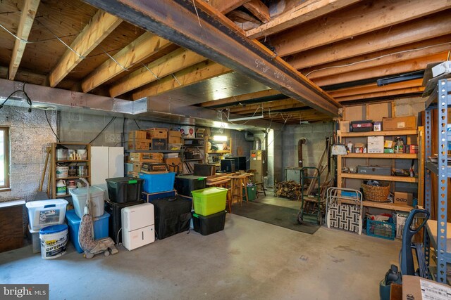 10496 Red Hawk Ln, Huntingdon, PA 16652 - view of unfinished basement