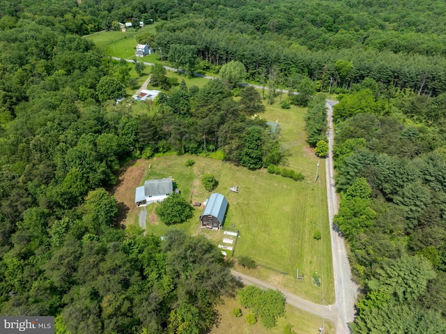 10496 Red Hawk Ln, Huntingdon, PA 16652 - drone / aerial view of a forest