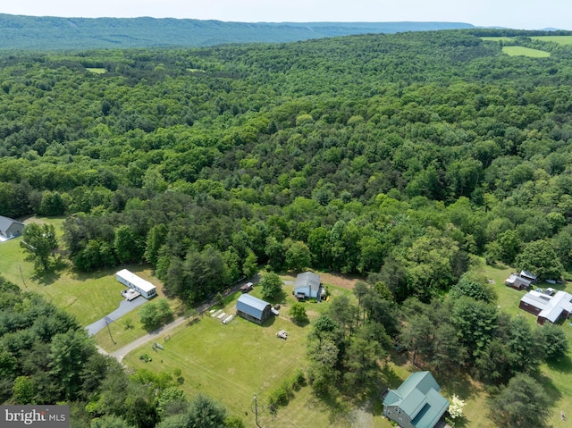10496 Red Hawk Ln, Huntingdon, PA 16652 - aerial view of property's location featuring a heavily wooded area