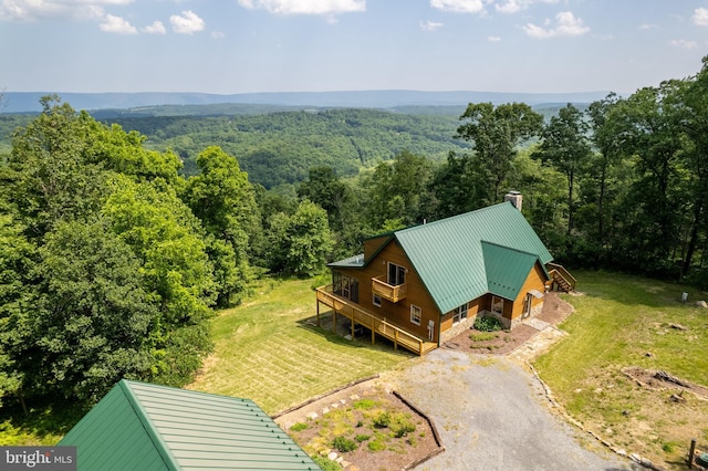 2020 Quaint Acres Ln, Berkeley Springs, WV 25411 - view of subject property featuring a forest