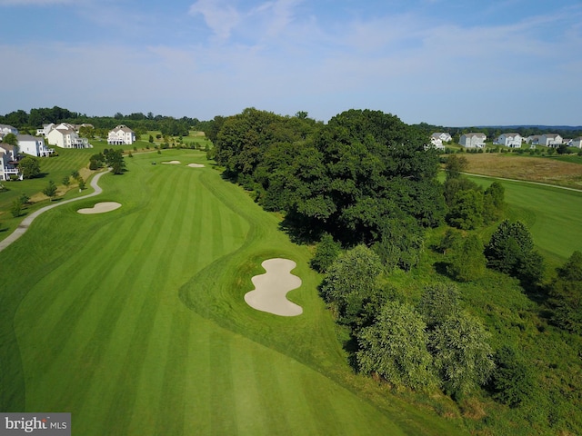 614 Empire Dr, Downingtown, PA 19335 - view of property location featuring a local golf course, a tree filled landscape, and nearby suburban area