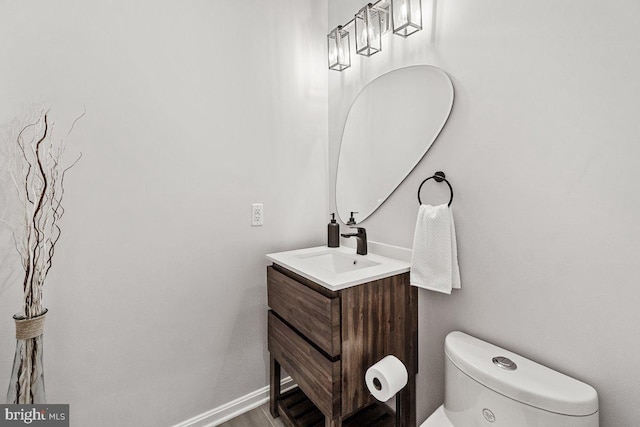 202 Galyn Dr, Brunswick, MD 21758 - bathroom featuring vanity and toilet