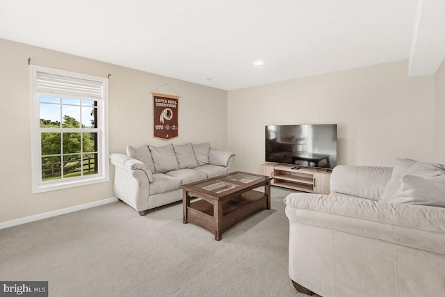 202 Galyn Dr, Brunswick, MD 21758 - living area featuring carpet and baseboards