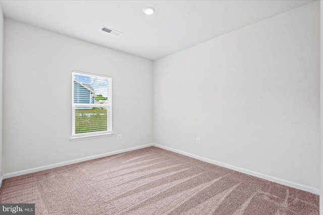17324 Mary Adams Ave, Bowling Green, VA 22427 - empty room featuring baseboards, carpet floors, and recessed lighting