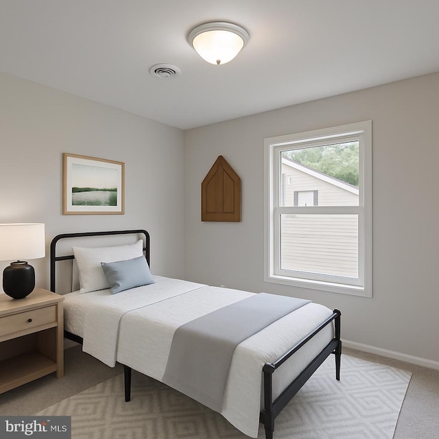 17301 Roundmont Pl, Round Hill, VA 20141 - bedroom featuring light carpet and baseboards