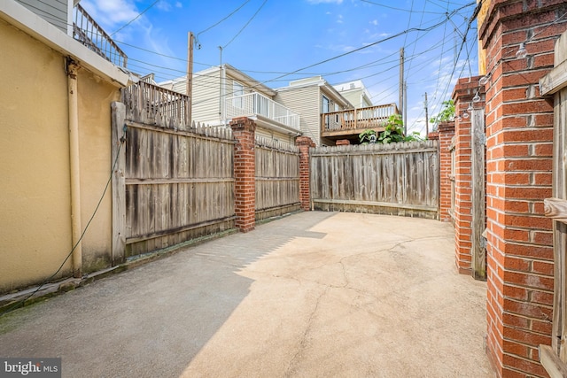 234 E Barney St E, Baltimore, MD 21230 - view of patio