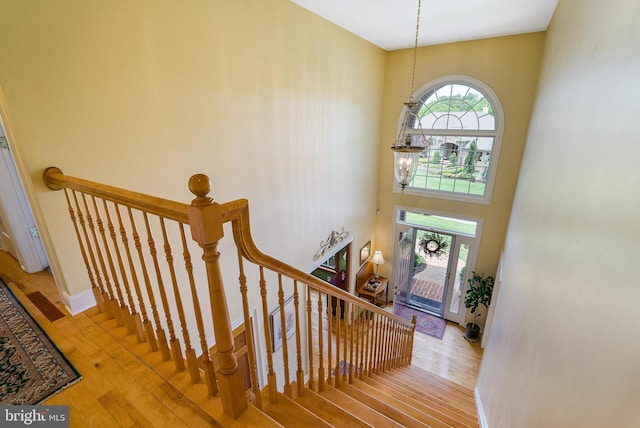 3525 Traveler Rd, Rockingham, VA 22801 - entrance foyer with wood finished floors and baseboards