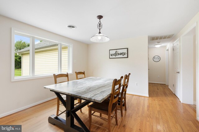 233 Kimble Rd, Berryville, VA 22611 - dining area featuring healthy amount of natural light and light wood-type flooring