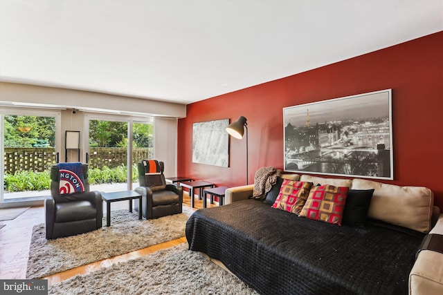 9039 Sligo Creek Pkwy Unit 102, Silver Spring, MD 20901 - living area with wood finished floors