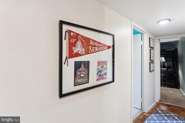 9039 Sligo Creek Pkwy Unit 102, Silver Spring, MD 20901 - corridor with baseboards