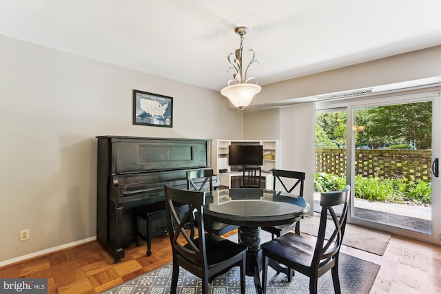 9039 Sligo Creek Pkwy Unit 102, Silver Spring, MD 20901 - dining space with baseboards