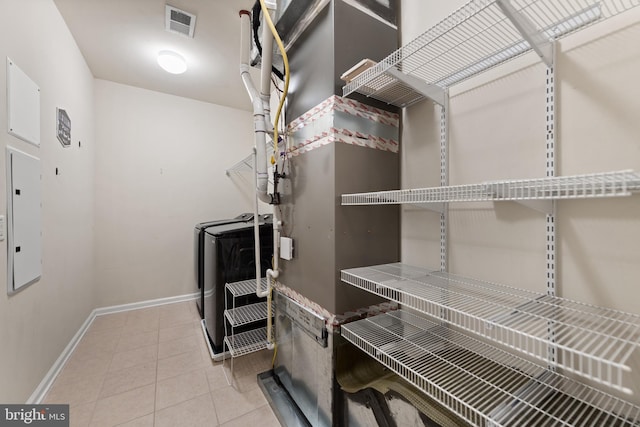 1412 Wigeon Way Unit 204, Gambrills, MD 21054 - walk in closet with light tile patterned floors and electric panel
