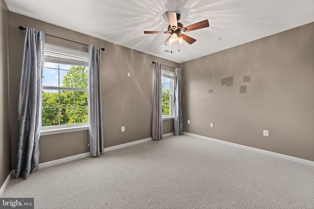 1412 Wigeon Way Unit 204, Gambrills, MD 21054 - unfurnished room featuring carpet flooring and a ceiling fan