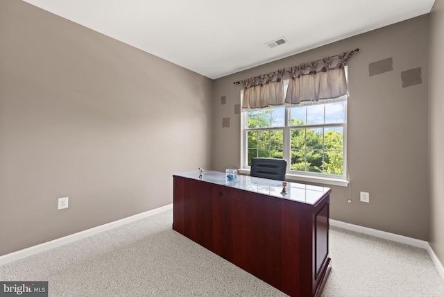 1412 Wigeon Way Unit 204, Gambrills, MD 21054 - office with baseboards and light carpet