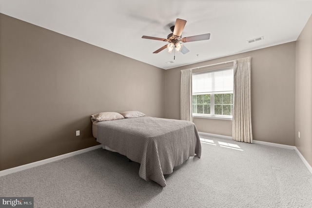 1412 Wigeon Way Unit 204, Gambrills, MD 21054 - carpeted bedroom with baseboards and a ceiling fan