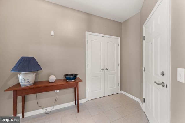 1412 Wigeon Way Unit 204, Gambrills, MD 21054 - foyer entrance featuring baseboards and light tile patterned floors