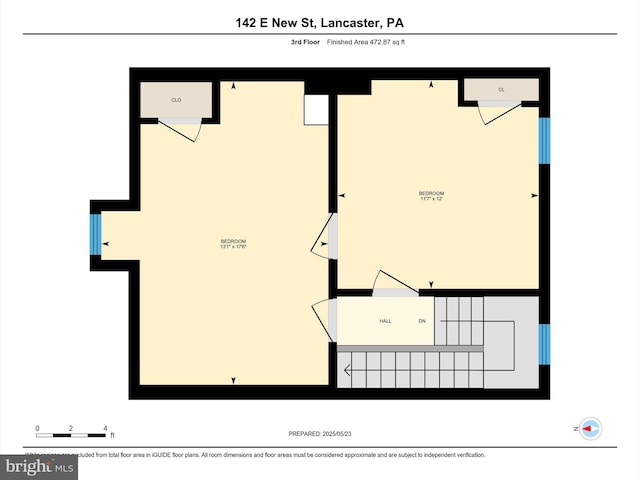 142 E New St, Lancaster, PA 17602 - room layout