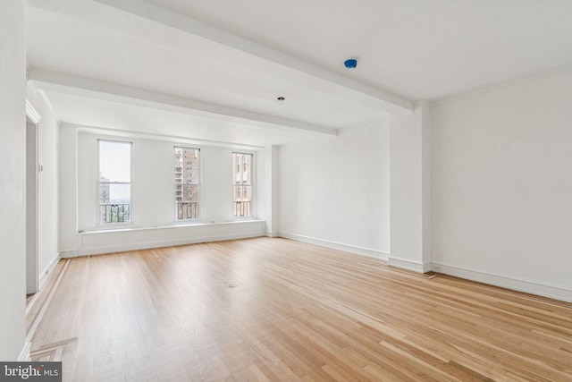 1901 Walnut St Unit 16E, Philadelphia, PA 19103 - unfurnished room with light wood-style floors and baseboards