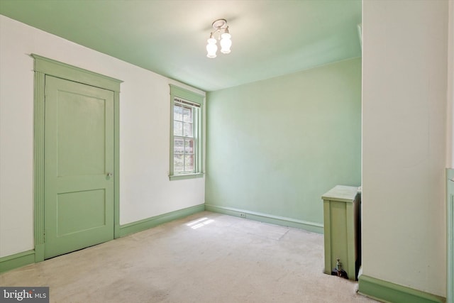 340 W Durham St, Philadelphia, PA 19119 - carpeted empty room featuring baseboards