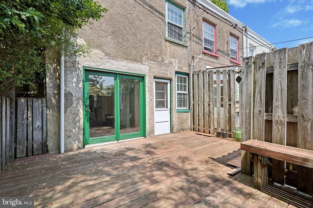 340 W Durham St, Philadelphia, PA 19119 - view of wooden terrace