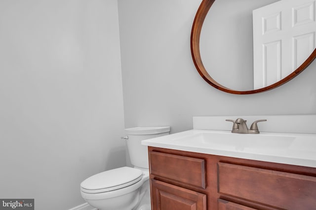 318 Mayfield Ct, Westminster, MD 21158 - bathroom with toilet and vanity