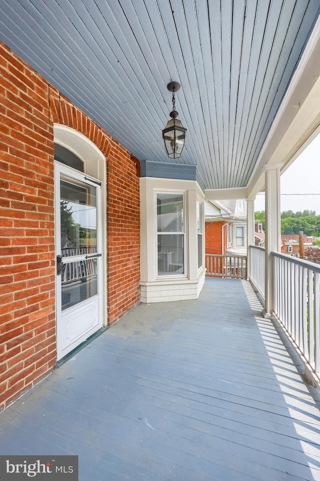 143 Hanover St, Glen Rock, PA 17327 - view of wooden terrace