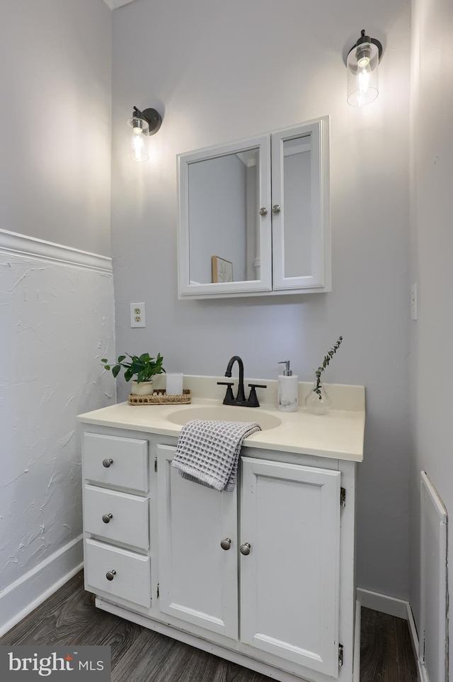 143 Hanover St, Glen Rock, PA 17327 - bathroom with vanity and baseboards