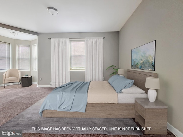 1718 N 55th St, Philadelphia, PA 19131 - bedroom featuring multiple windows, baseboards, and carpet