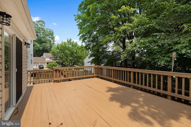 8321 Terra Grande Ave, Springfield, VA 22153 - view of wooden terrace