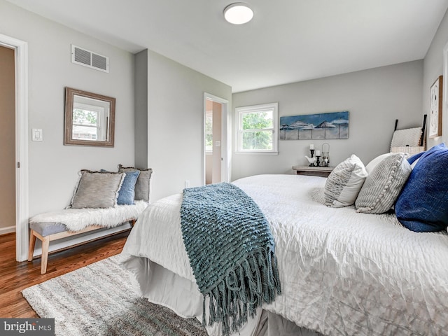 2411 Ruth Ave, Sparrows Point, MD 21219 - bedroom featuring wood finished floors