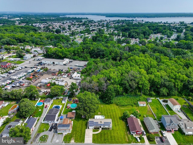 2411 Ruth Ave, Sparrows Point, MD 21219 - aerial view of property and surrounding area with a nearby body of water