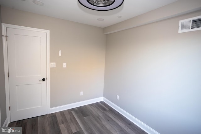 2127 Sigel St, Philadelphia, PA 19145 - unfurnished room featuring dark wood-type flooring and baseboards