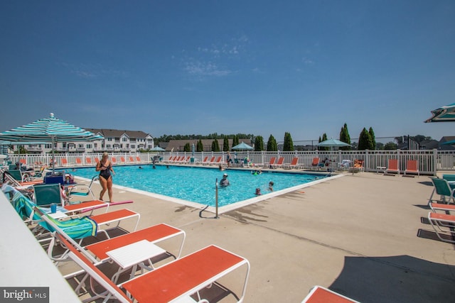 37685T Ulster Dr Unit 17, Rehoboth Beach, DE 19971 - community pool featuring a patio