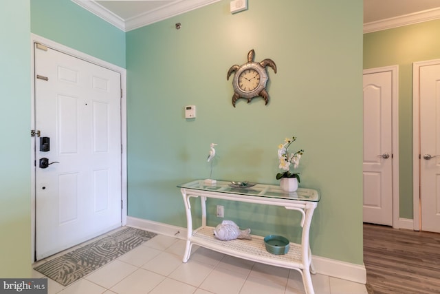 37685T Ulster Dr Unit 17, Rehoboth Beach, DE 19971 - entrance foyer featuring ornamental molding and baseboards