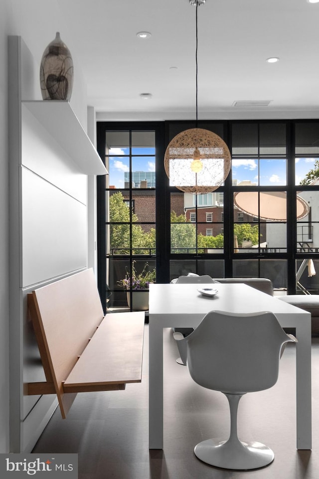108 Arch St Unit 304, Philadelphia, PA 19106 - dining space with recessed lighting