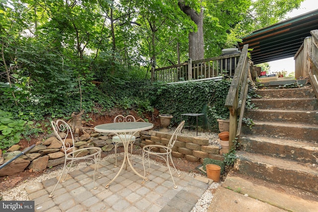 320 Lee St, Front Royal, VA 22630 - view of patio with stairs