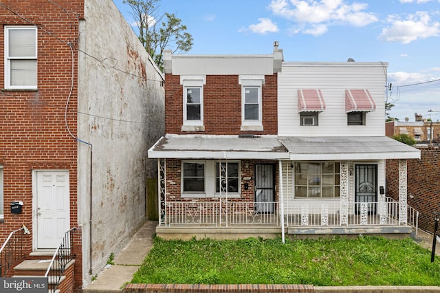 3545 Emerald St, Philadelphia, PA 19134 - multi unit property featuring a porch and brick siding