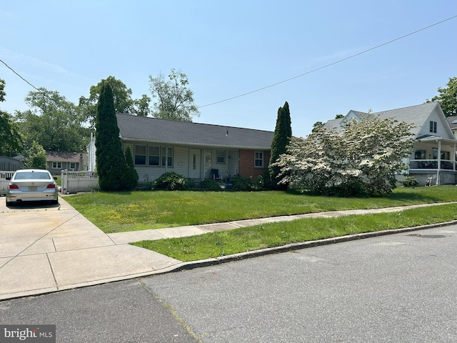 130 W Monroe, Magnolia, NJ 08049 - single story home featuring a front yard and concrete driveway