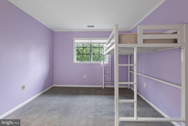 8 Railroad Pl, Pennington, NJ 08534 - unfurnished bedroom featuring carpet flooring and ornamental molding