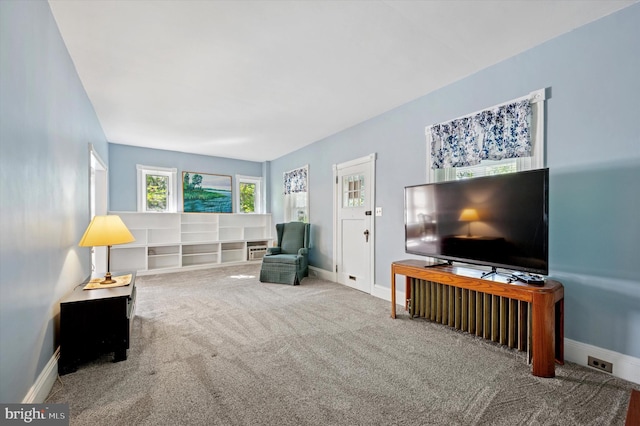 1865 Marshall, Norristown, PA 19403 - sitting room featuring carpet and baseboards