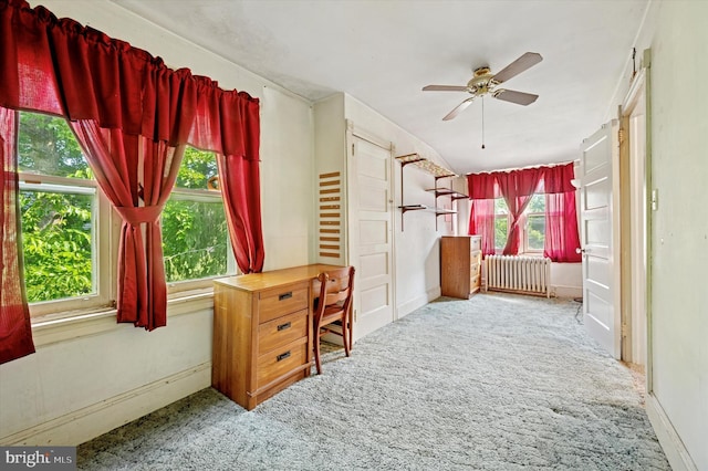 1865 Marshall, Norristown, PA 19403 - unfurnished bedroom featuring radiator heating unit, carpet, and baseboards
