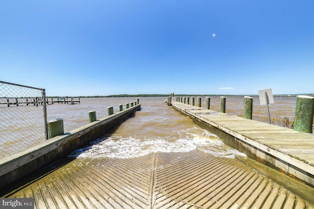 26055 Prospect Hill Rd, Mechanicsville, MD 20659 - dock with a water view